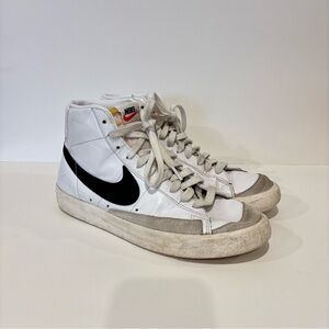 Nike Blazers White and Black Women's Sneakers